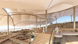  Karahantepe Kazı Alanı Örtüsü