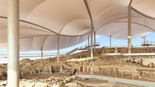  Karahantepe Kazı Alanı Örtüsü