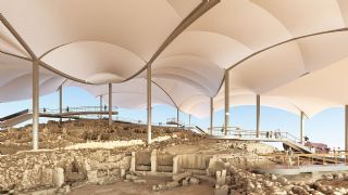 Karahantepe Kazı Alanı Örtüsü