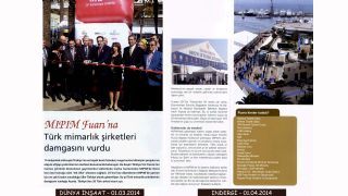 Evrenol Architects MIPIM 2014'e proje sergisiyle katıldı